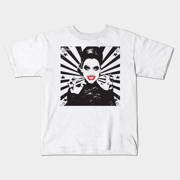 Bianca Del Rio Kids T-Shirt by aespinel